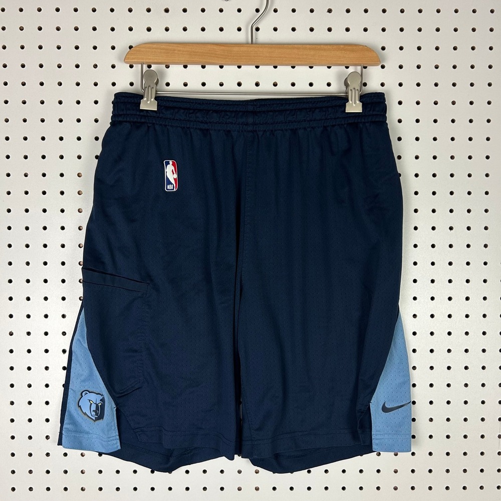 Memphis Grizzlies Dri-FIT Basketball Shorts Large Blue Nike NBA Dri Fit Workout